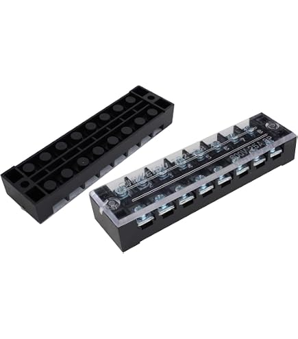 Amazon.co.jp: 日東工業(NiTO) 固定式端子台 経済形 1P 600A TBF-601