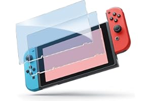 【ブルーライトカット 93%】【目の疲れ軽減】Nintendo Switch 用の ガラスフィルム nintendo switch 有機elモデル 用の 液晶保護 フィルム 保護ガラス レンズ保護フィルム