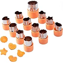 Amazon | YACHUN クッキー 型抜き 12個セット 多角形 星型 型抜きお