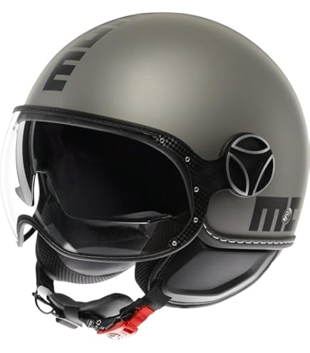 MomoDesign FGTR Evo 2206　モノ ブラック マット（新品） MomoDesign FGTR EVO Mono ジェットヘルメット マットブラック