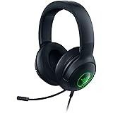 Razer(レイザー) Kraken V3 X アップグレードモデル 長時間のプレイでも快適な有線ゲーミングヘッドセット USB接続 軽量280g 7.1 サラウンドサウンド TriForce 40mm ドライバー 単一指向性マイク ノイズキャンセリ
