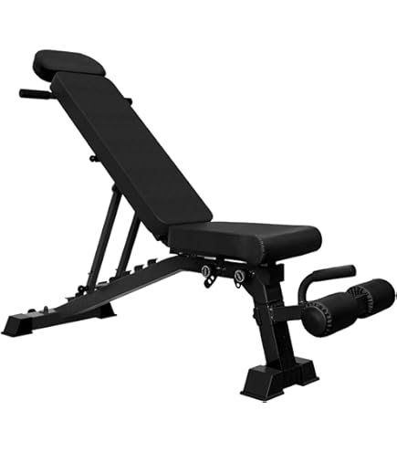 Amazon | FIELDOOR インクライン＆デクラインベンチ 【ワインレッド