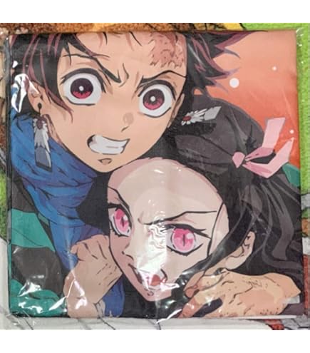 Amazon｜鬼滅の刃 フルカラーフェイスタオル 鬼殺隊 (炭治郎の同期5人