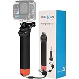 Vkesenフローティングハンドグリップ,防水一脚,GoPro用アクセサリー ダイビング撮影用 Hero 12/11/10/9/8/7/MAX/DJI Osmo Actionアクションカメラに対応