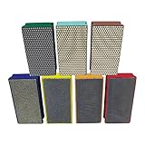 Diamond Hand Polishing Pads by Alpha - 7 Piece Kit by Alpha