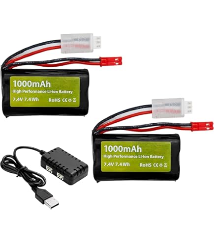 Amazon.co.jp: ATA HOBBY Radiolink 7.4V 2S リポバッテリー 1700mAH