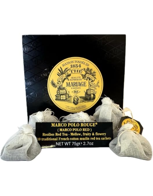 Amazon.co.jp: マリアージュフレール マルコポーロルージュリーフ缶