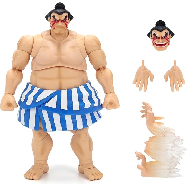 Amazon.co.jp: ストリートファイター アクションフィギュア 1/12