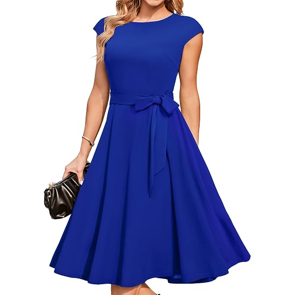 HOMEYEE Women's Chic V-Neck Lace Patchwork Flare Party Dress A062(Black,S)  : Amazon.com.au: Clothing, Shoes & Accessories