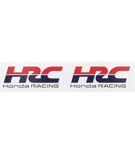 Amazon.co.jp: HRC (ホンダ・レーシング) 公式 ステッカー 耐候 転写