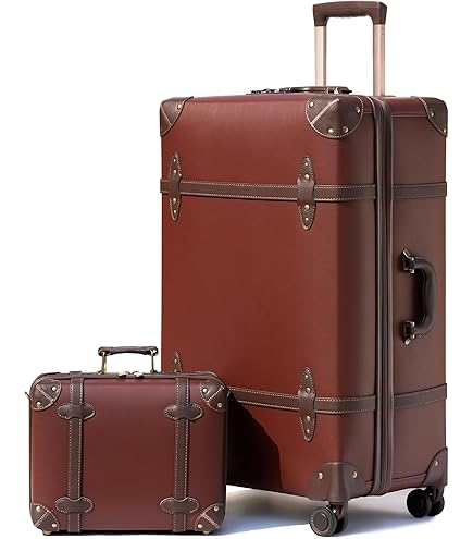 ヴィンテージ旅行トランク　ストレージボックス Amazon.co.jp: トランクケース ヴィンテージスーツケースの撮影の