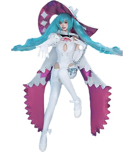Amazon.co.jp: [CHIASA] コスプレ衣装 レーシングミク 2024Ver. 初音