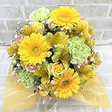 高岡大仏前花金　（元気）　☆☆元気なアレンジメント☆☆　【大好評】　母の日　父の日　敬老の日　誕生日・ギフト・結婚記念日・お祝い・お見舞い・プレゼント　ボリューム重視の方にオススメ☆　（サイズ　奥行：