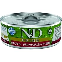 ファルミナ猫　N&D　ドライフード　ウエットフード　成猫用　猫用 Amazon.co.jp: Farmina (ファルミナ) N&D 成猫用 ウェット プライム
