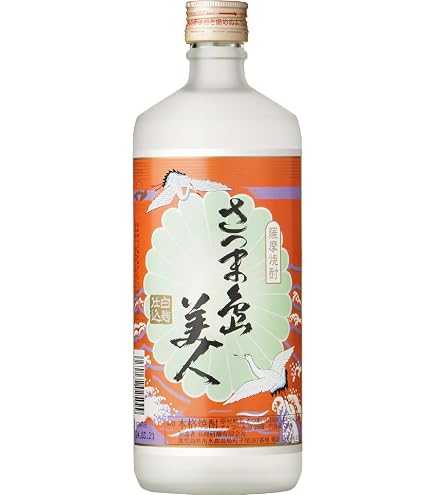 Amazon.co.jp: 長島研醸 さつま島美人 25度 箱入 720ml [鹿児島県