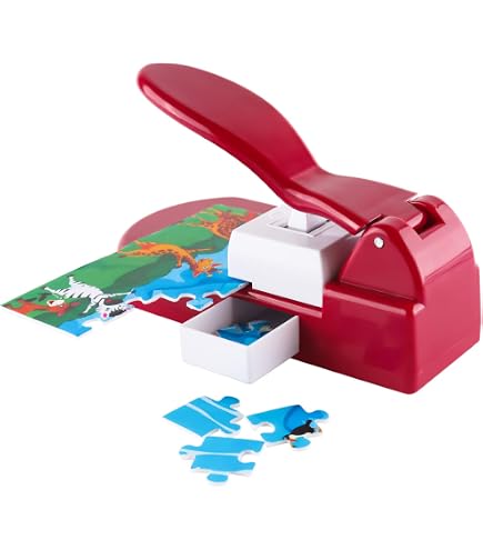 シェイプメーカーシステム パズルピース付き　パンチ　型抜き Amazon.co.jp: パズルメーカーマシンカッター21個セット