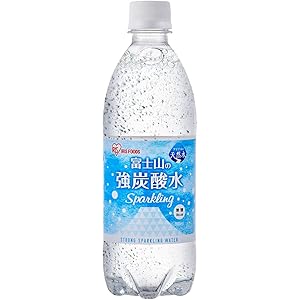 アイリスオーヤマ 炭酸水 富士山の強炭酸水 500ml ×24本