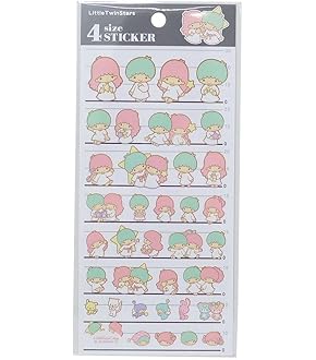 Amazon.co.jp: サンリオ(SANRIO) ステッカーセット リトルツイン