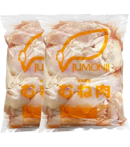 Amazon.co.jp: 国産鶏肉 鶏むね肉 2kg×2個セット あべどり 十文字