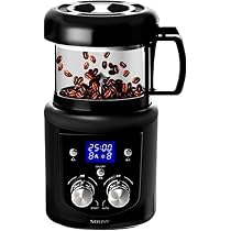 Amazon.co.jp : 本格コーヒー 生豆焙煎機 コーヒーロースター ムラが出