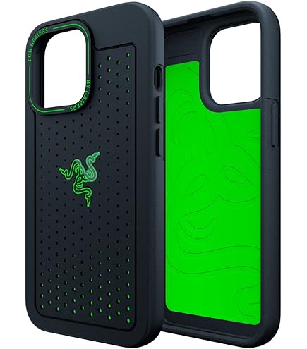 iPhone 12proケース black&amp;green 2個セット Amazon.co.jp: Razer iPhone 12 / 12 Pro 冷却 ケース 高い排