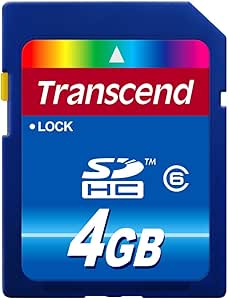 Transcend SDHCカード 4GB Class6 (無期限保証) TS4GSDHC6E (FFP)【Amazon.co.jp限定】