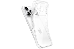 NIMASO iPhone 18 Pro 用 ケース クリア 軽量 ソフト カバー 耐衝撃 ストラップホール付き ワイヤレス充電対応 | 精密加工 TPU素材 薄型 いPhone18Pro対応 ケース 米軍MIL規格 SGS認証 傷つき防止 カメラ