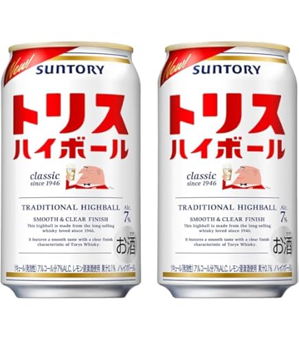 Amazon.co.jp: サントリー トリスハイボール 缶 350ml×24本入×2ケース