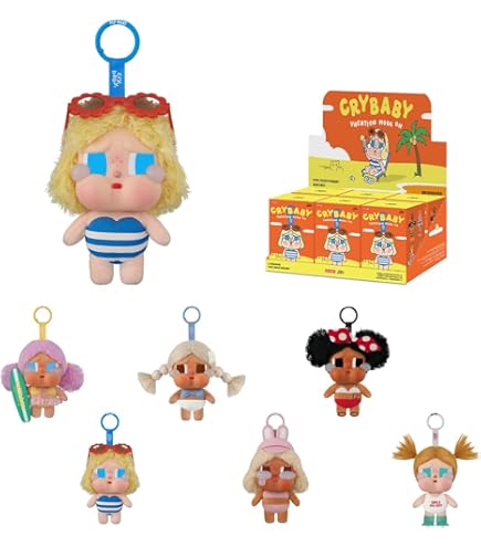 Amazon | POPMART CRYBABY CHEER UP, BABY! シリーズ ぬいぐるみ