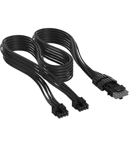 Amazon.co.jp: CORSAIR Elite Premium個別スリーブ 2x 8ピンからPCIe