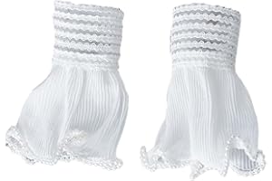 妖精の手首袖口シャツセーターレース偽袖飾りフレアフリルフレア袖偽手首袖口レース袖