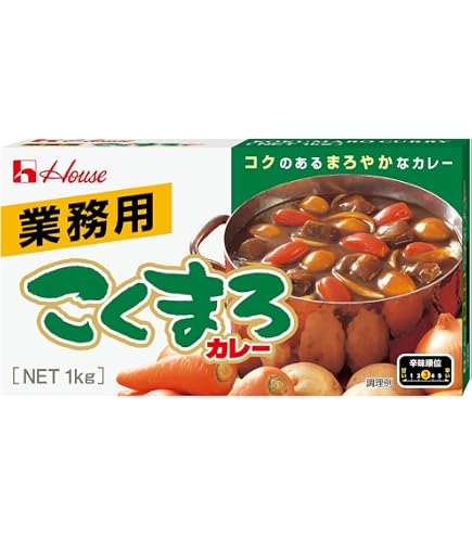 Amazon | ハウスギャバン 1kg 業務用バーモントカレー【業務用