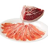グルメソムリエ 無添加 ハモンセラーノ ミニ原木 生ハム ブロック スペイン産 18ヶ月熟成 ミニハモン コントラマサ/ランプ (400g)