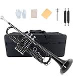 Amazon | Jマイケル トランペット B♭ 銀メッキ TR-300S 消音器付き