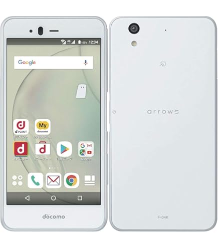 Amazon | FUJITSU docomo ARROWS NX F-02G White | 富士通