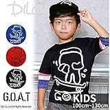 スケボーレイヤード半袖Ｔシャツ/GOAT(ゴート) 夏 100 レッド