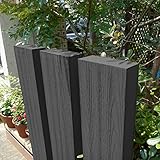 igarden　アイガーデン　枕木 ブラック　150cm3本セット　アイウッド人工木製