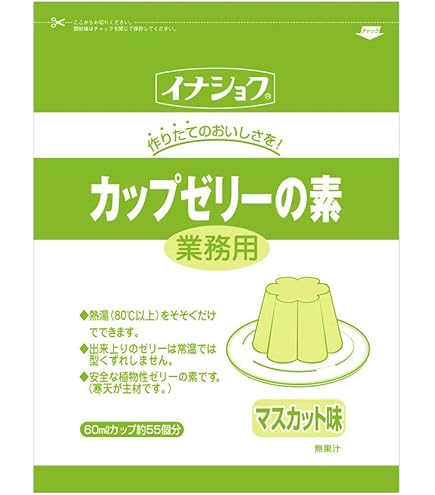 Amazon.co.jp: 【常温】 伊那食品 カップゼリーの素 ぶどう 600g 業務