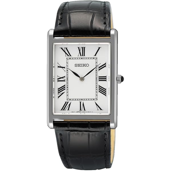 Amazon.co.jp: [セイコー] SEIKO 腕時計 メンズ スクエアデザイン