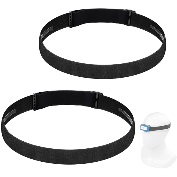 Amazon.co.jp: Ahuliao ヘッドランプストラップ 交換用ヘッドバンド
