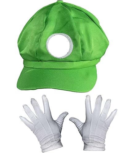 Amazon.co.jp: Super Mario Bros. - Luigi Hat And Mustache Kit