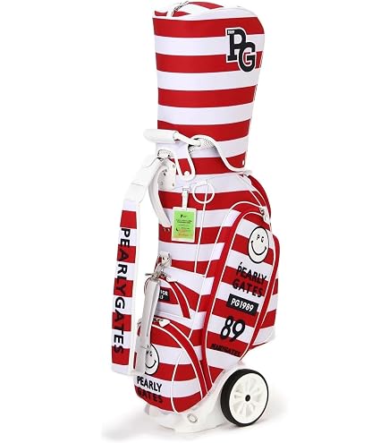 Amazon.co.jp: [パーリーゲイツ] キャディバッグ [ギザ星柄シリーズ