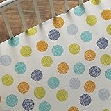 Lolli Living Baby Bot Fitted Sheet, Bot Dot by Lolli Living [並行輸入品]