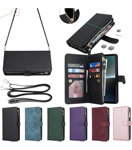 Amazon.co.jp: Pelanty for Xperia 1 V 縄掛けケース手帳型 XQ-DQ44 SO