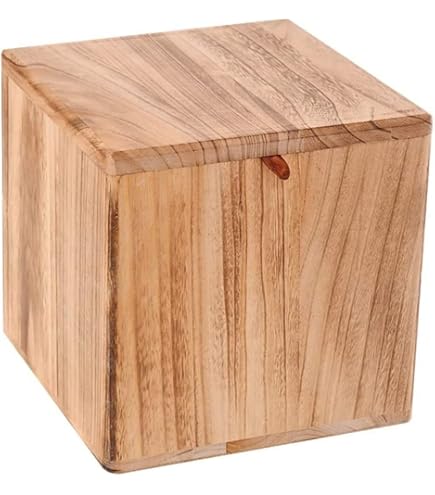 Amazon｜木製の籐の編み込みロープスツール、無垢材の編み込みスツール