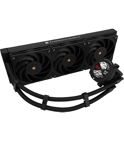 Amazon.co.jp: Thermalright CORE Vision 360 ブラック ARGB CPU AIO