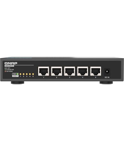 Amazon | QNAP 10GbE対応 12ポート アンマネージドスイッチ QSW-1208