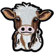 desert cow cowboy iron decals clothing head iron patches - {region_name