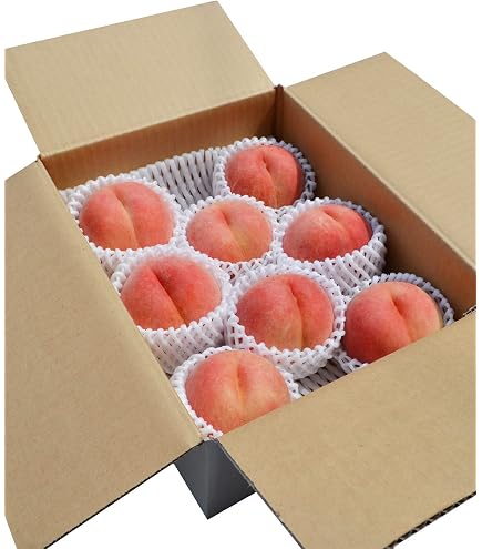 Amazon.co.jp: 【和歌山県産】秀品 紀の里の桃 大玉限定 化粧箱入 1箱