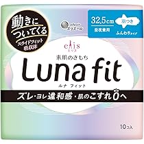 Amazon.co.jp: エリス 素肌のきもち ルナフィット 羽つき 23cm 20枚 超